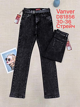 Джинсы Jeans Club D81856 black - делук