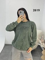Свитер Fsn 2619 green - делук