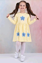 Платье Dino DN178 yellow - делук