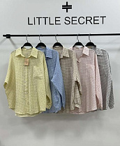 Рубашка Little Secret 3706 yellow - делук