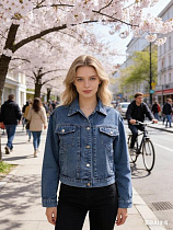 Куртка Jacket 601 blue - делук