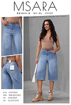 Бриджи Jeans Club BR1016H l.blue - делук