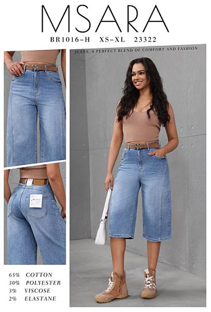 Бриджи Jeans Club BR1016H l.blue - делук