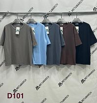 Футболка Met&March D101 brown - делук
