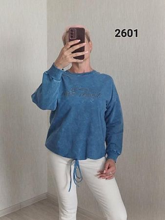 Свитер Fsn 2601 blue - делук