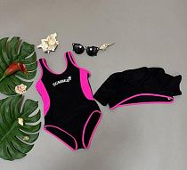 Комплект Dfk 1932 black-pink - делук