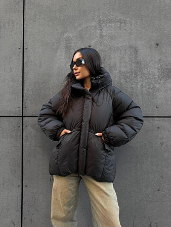 Пуховик Trend 207 black - делук
