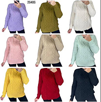 Свитер Elena&Vika 26406 white - делук