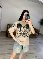 Футболка S.Style 72 beige - делук