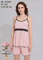 Пижама Brilliant 70426 pink - делук
