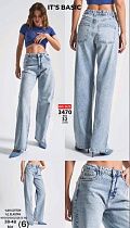 Джинсы Jeans Style 3470-32 l.blue - делук