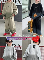 Костюм Спорт Meloria 88035 black - делук