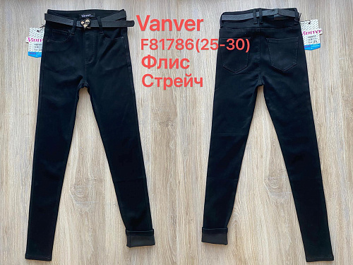 Джинсы Vanver F81786 black - делук