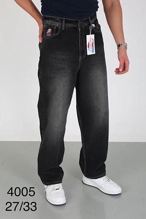 Джинсы God Baron 4005 d.grey - делук