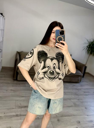 Футболка S.Style 72 beige - делук