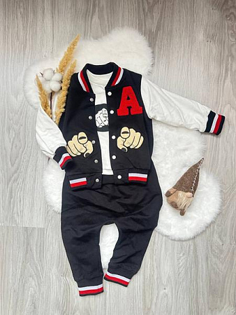 Костюм Emir Kids 958 black - делук