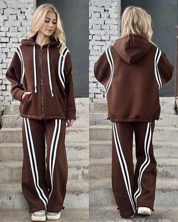 Костюм Спорт Karolina KR364 brown - делук