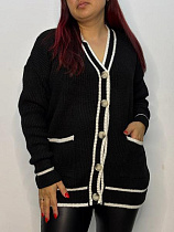 Кофта Kosta 571 black Кофта Kosta 571 black - делук
