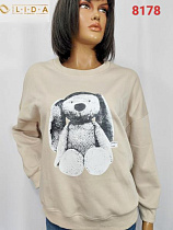 Свитер Lida 8178 beige - делук