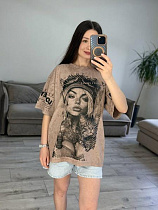 Футболка S.Style 71-2 d.beige - делук