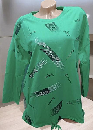 Свитер Elena&Vika 27081 green - делук