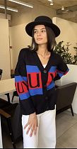 Кофта Shipi 26331 black-red - делук