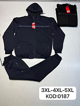 Костюм Спорт Vip Stendo 0187 black - делук