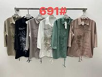 Рубашка Even&Efair 691 green - делук