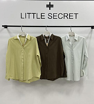 Рубашка Little Secret 294 l.green - делук