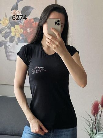 Футболка Fsn 6274 black - делук