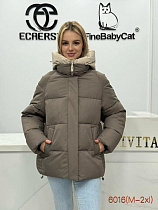 Пуховик Yafeier 6052 grey - делук