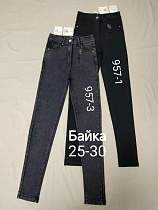Джинсы Immei 957-1 black - делук