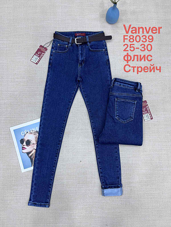 Джинсы Vanver F8039 blue - делук