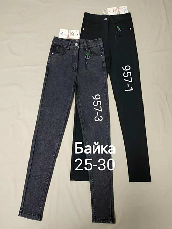 Джинсы Immei 957-1 black - делук