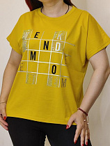 Футболка Kosta KS106 yellow - делук