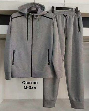 Костюм Спорт Minh 2366 l.grey - делук