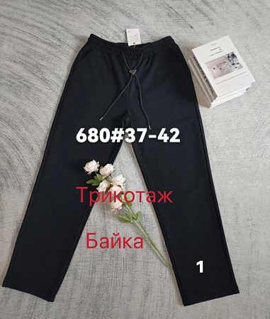 Штаны Спорт Leen 680-1 black - делук