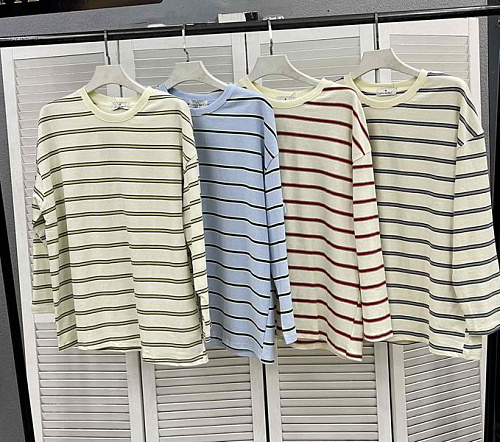 Свитер Little Secret 0981 white-green - делук