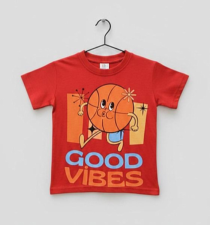 Футболка Dino DN278 orange - делук