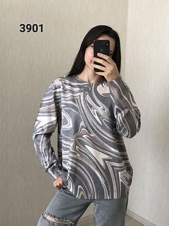 Свитер Fsn 3901 grey - делук