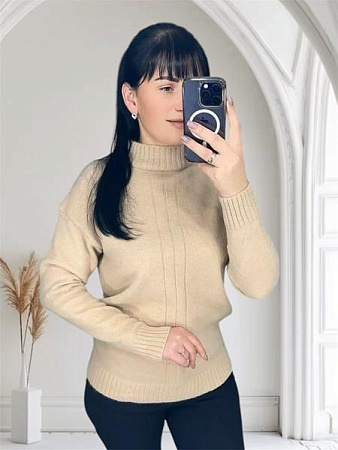 Свитер Levisha 25413 beige - делук