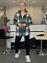Рубашка Jjf 7730 green - делук