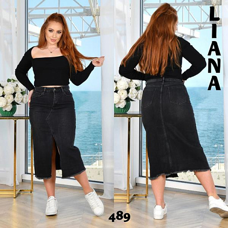 Юбка Beki 489 d.grey - делук