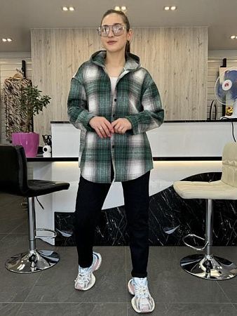 Рубашка Jjf 7730 green - делук