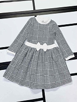 Платье Kosmy 574 grey-black - делук