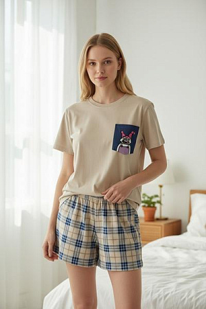 Пижама Trikotag T394 beige - делук