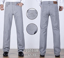 Джинсы Basanjiu 024-18-0 grey - делук