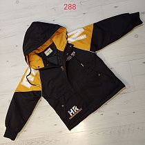 Куртка Malibu2 288 black-yellow - делук