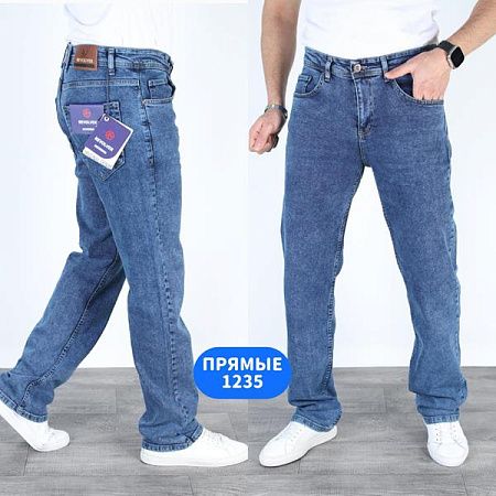 Джинсы God Baron 1235 blue - делук