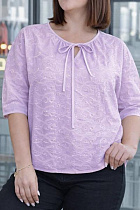 Блузка Elena&Vika 26029 lilac - делук